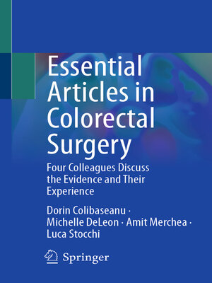 cover image of Essential Articles in Colorectal Surgery
